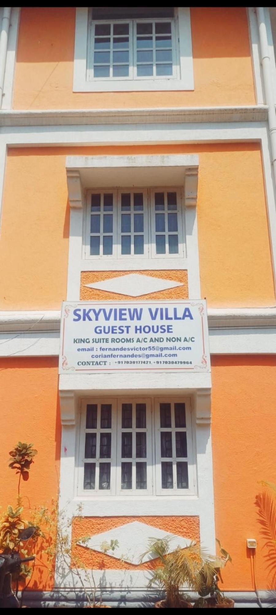 Skyview Villa Candolim Exterior foto